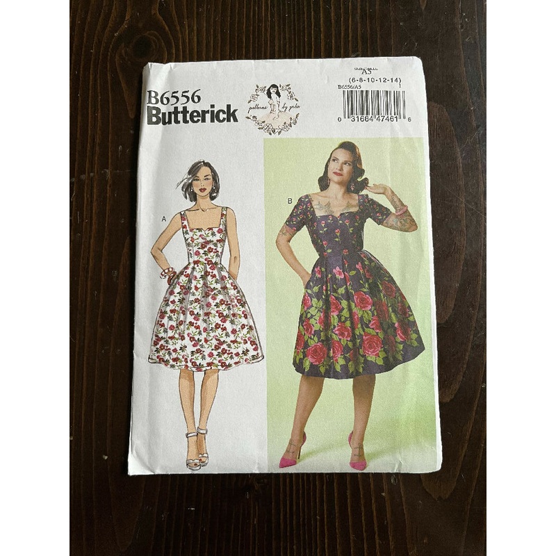 Butterick B6556 Misses Dress