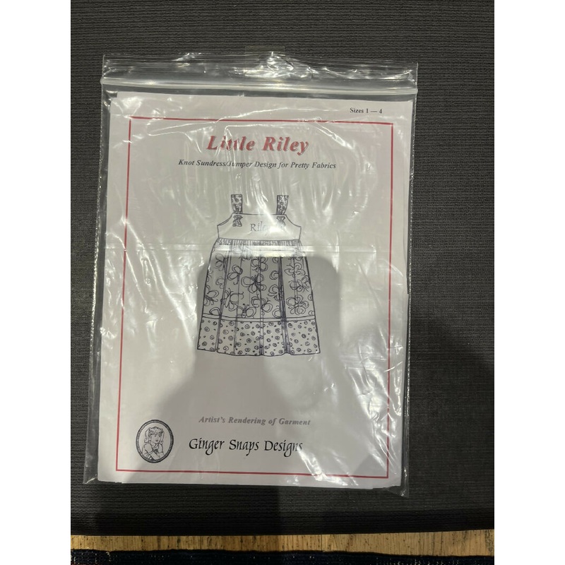 Ginger Snaps Design Little Riley Knot Sundress/Jumper