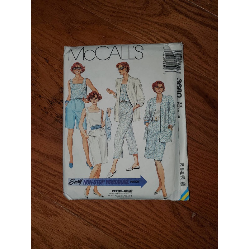 McCall's 3680 UNCUT pattern size 16