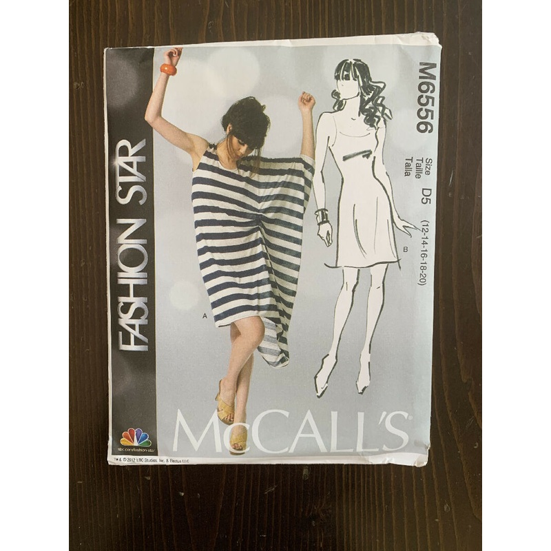 McCall's M6556 Misses' Dresses D5