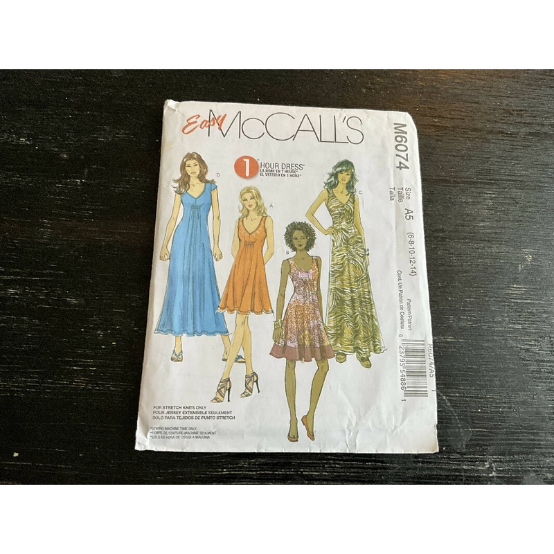 McCalls M6074 - Unopened, US Sizes 6-14