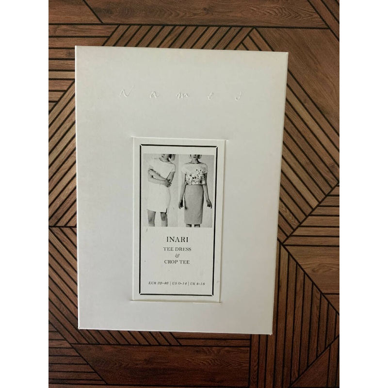 Named Patterns Inari Tee Dress and Crop Tee Size 0-14 Uncut and Factory Folded