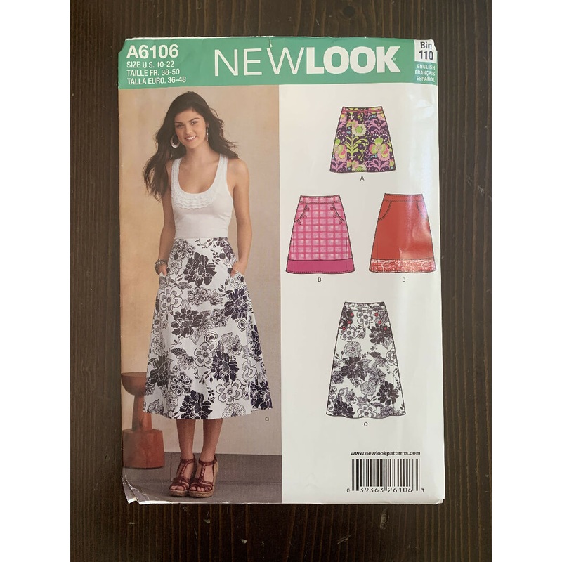 New Look A6106 Misses' Seven Sizes in One