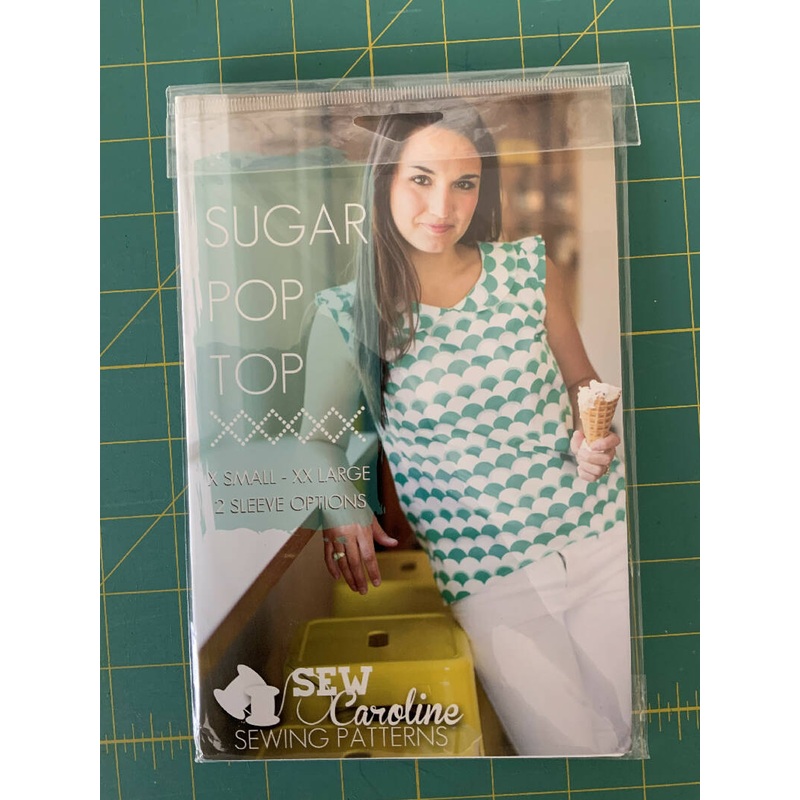 Sew Caroline Sugar Pop Top Size XS-XXL Uncut/FF