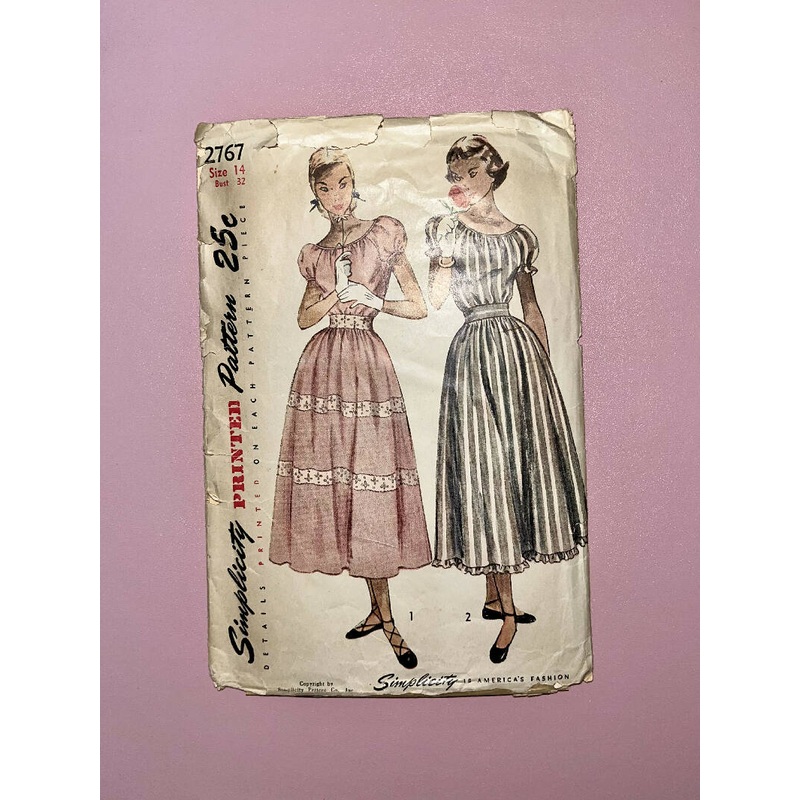 Simplicity 2767 Bust 32