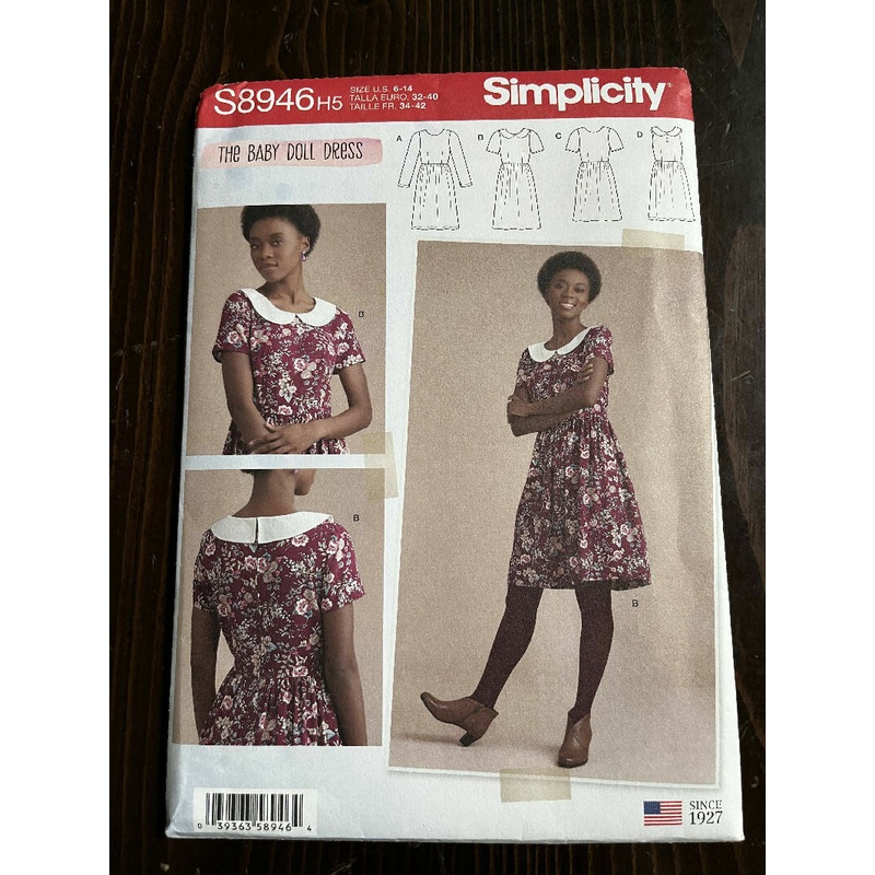 Simplicity 8946 Misses Dress Pattern