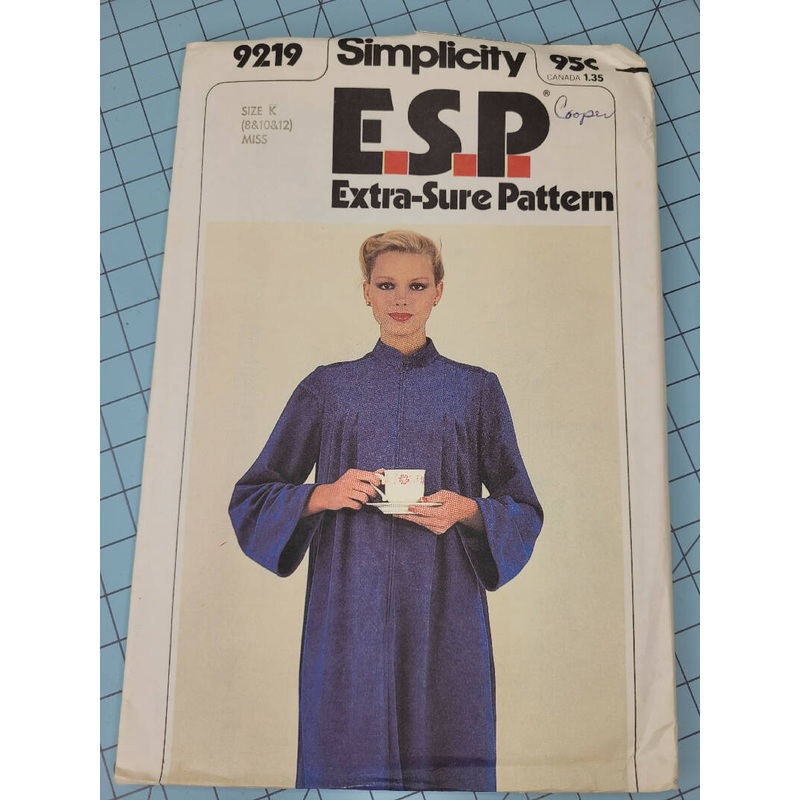Simplicity Robe Combo 9219 and 9782