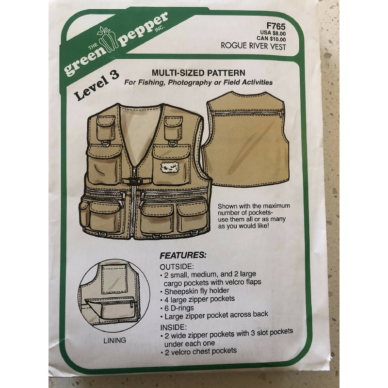The Green Pepper Pattern No. 765 - Rogue River Vest