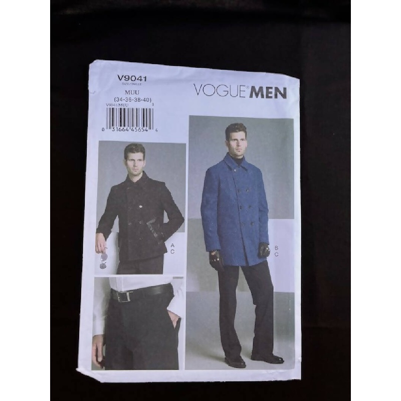 VOGUE MEN V9041 Mens Jacket and Pants (40-42-44-46)
