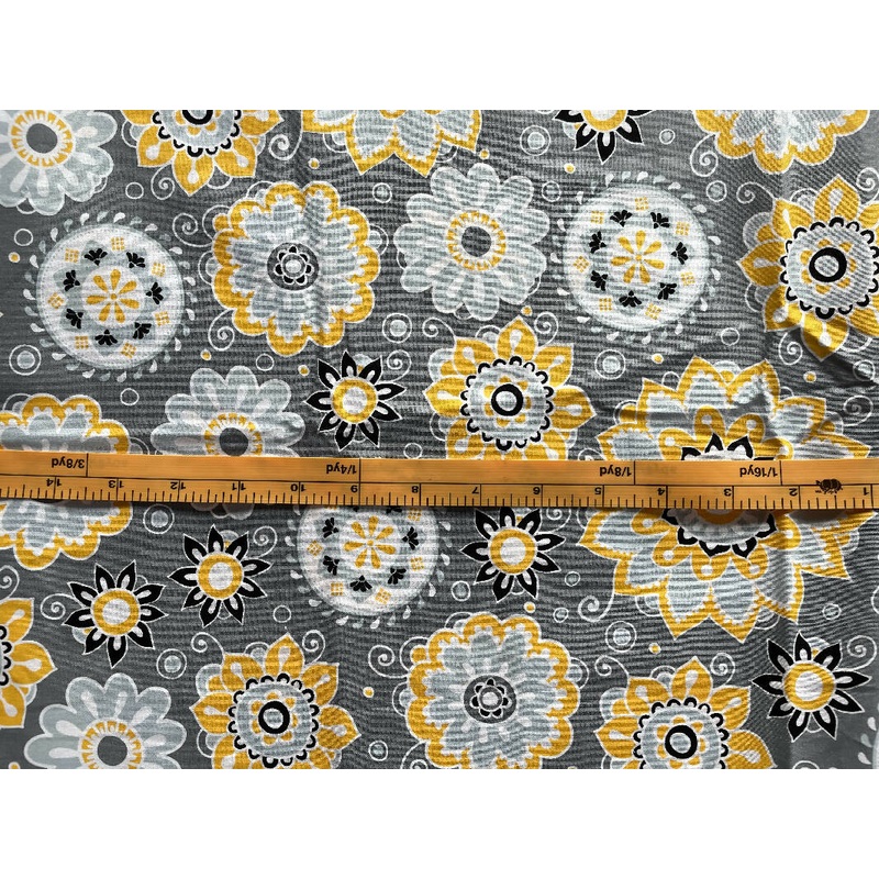 1 1/2 yard light gray cotton