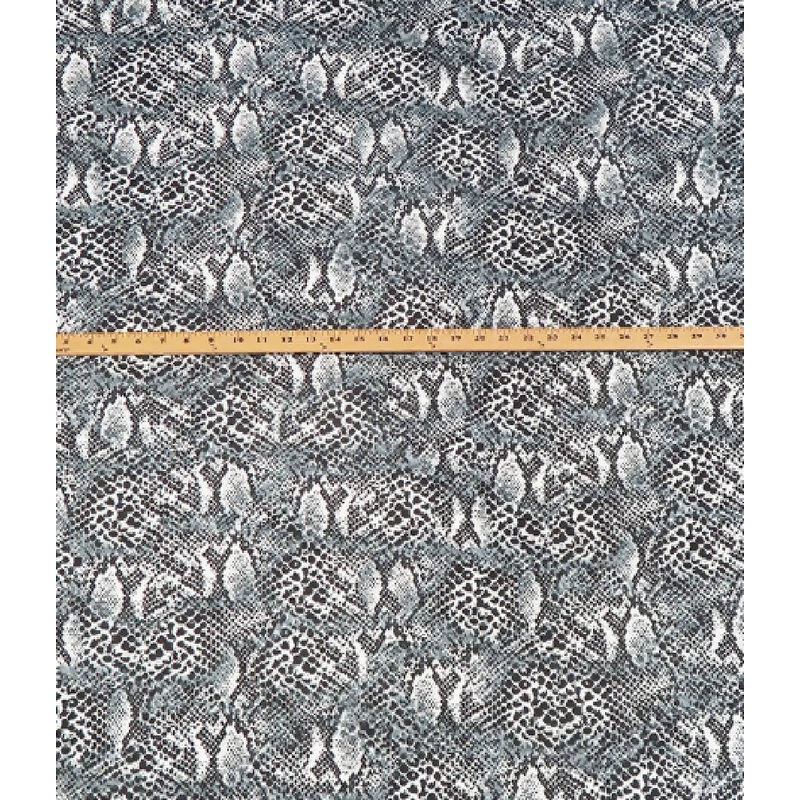 2.5 yds - Snake Skin Look Print Mesh Knit 60"