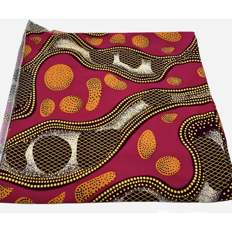 4 way Stretch Ethnic Print 1 3/8 yd