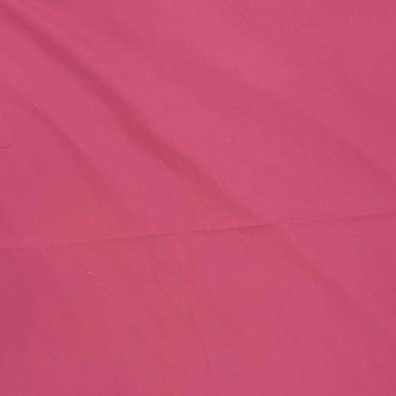 Bright Pink Cotton Polyester Lightweight Woven - 3.75 Yds