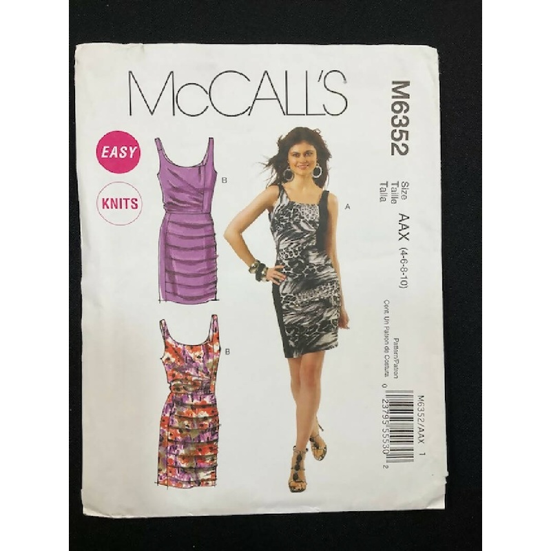 Butterick 6352 Pattern Size 4-10