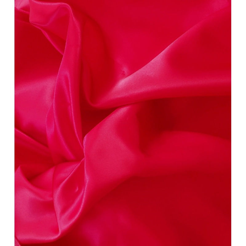 Carmine/Red Satin Fabric