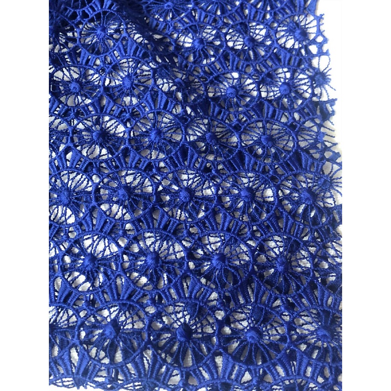 Guipure Lace - Royal Blue - 1.5 yards