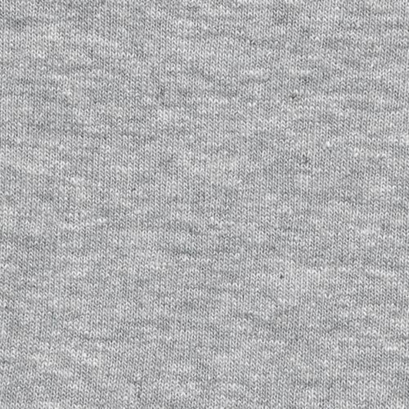 Heather Grey Mock Bamboo Sweatshirt Fleece Knit