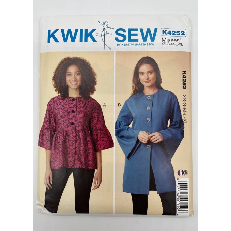 Kwik Sew K4252 Jacket - Size XS-XL - UC&FF