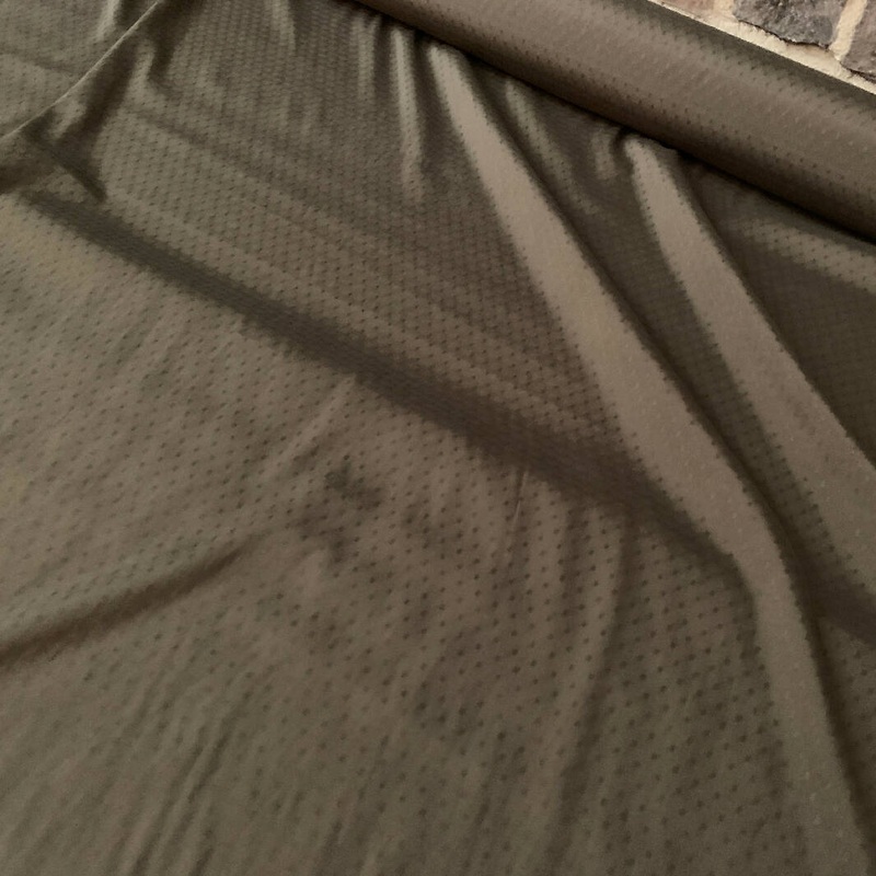 Olive Silk and Synthetic - Yardage