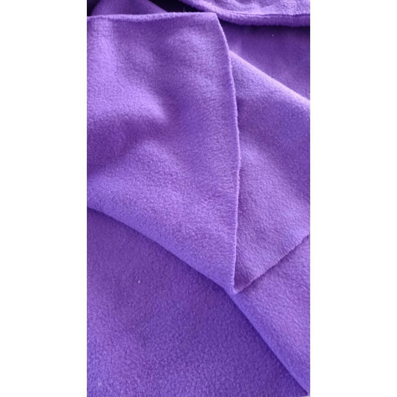 Purple polar fleece, med weight, 1 1/3 yd