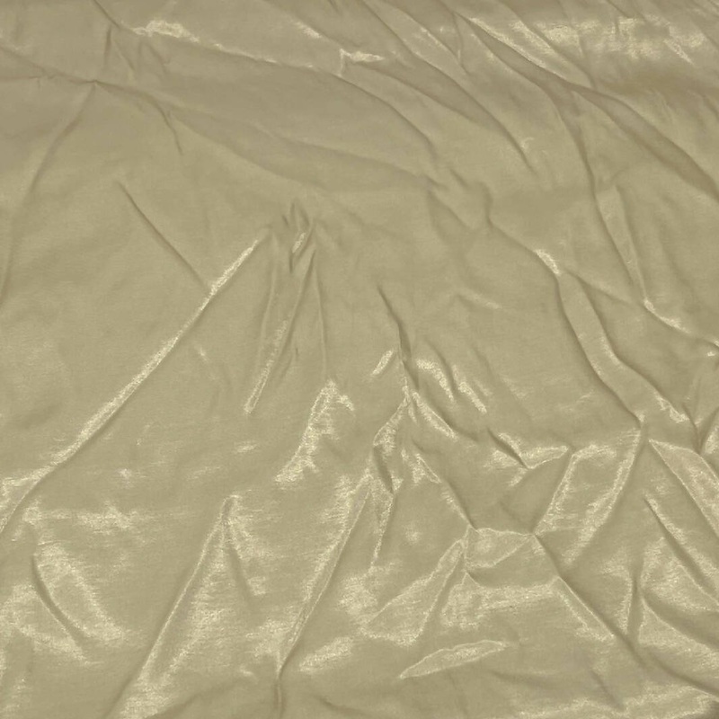 Sandy Gold Rayon Polyester Charmeuse - 4 Yds