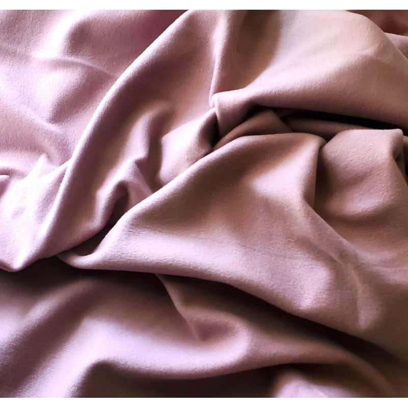 Soft, Lilac Stretch Micro Fleece Remnant