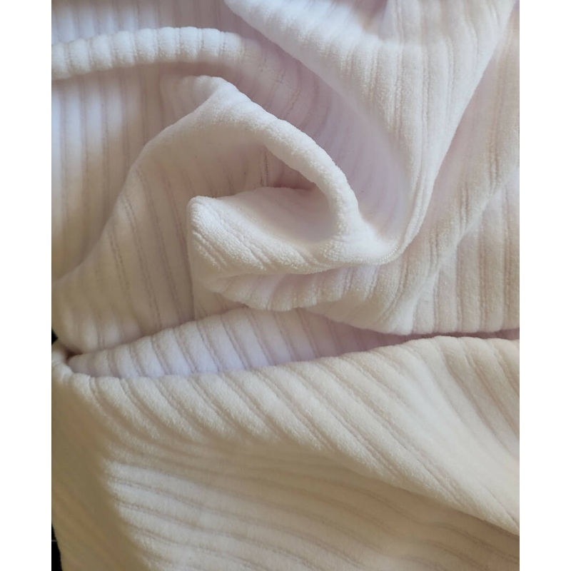 Stretch Corduroy White - 2 yards