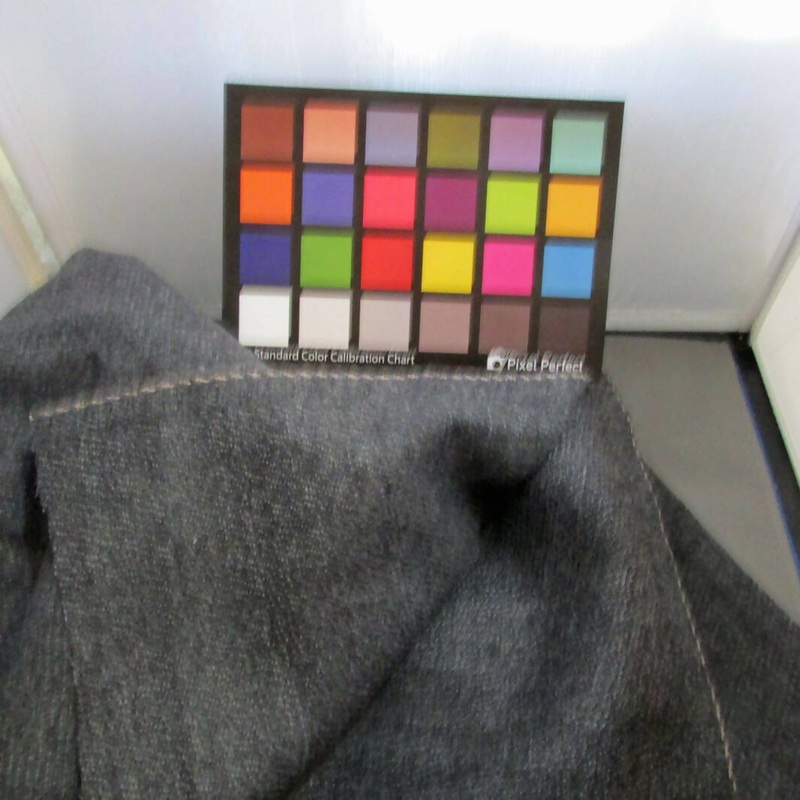 Wool gray crepe flannel 2yds X 62"