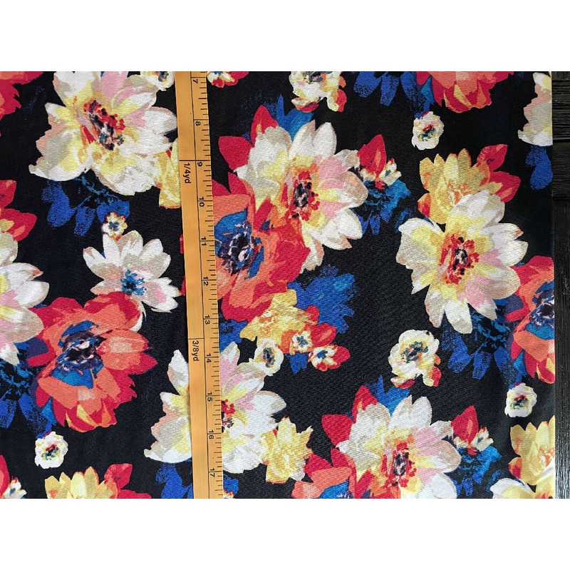 1.5 yds of 58/60 wide knit