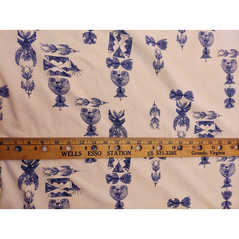 Art Gallery Fabrics JERSEY KNIT Heritage Father Totem  K-14560