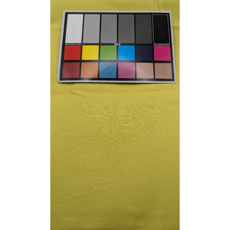 Lemon Yellow Linen Woven Fabric 53"W - 2 Pieces