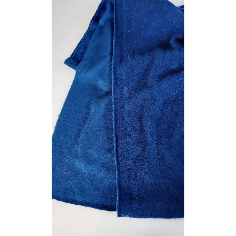 Navy Blue Terry Cloth, 1 yd, 62" width