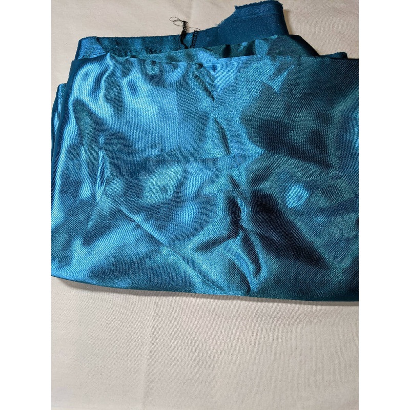 Teal Satin - 3 yards