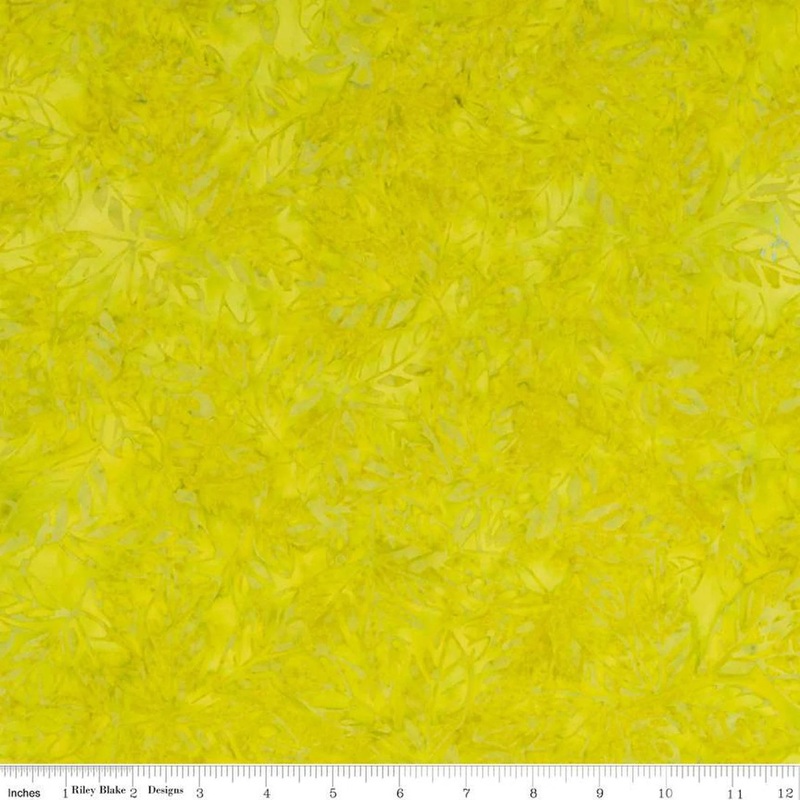 $60 Whole 10 Yard Bolt Riley Blake Batiks Chartreuse