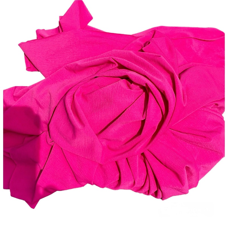 Dark Pink Stretch Knit - - 1 1/8 yds