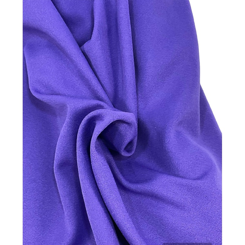Purple Interlock Knit - 5 yds