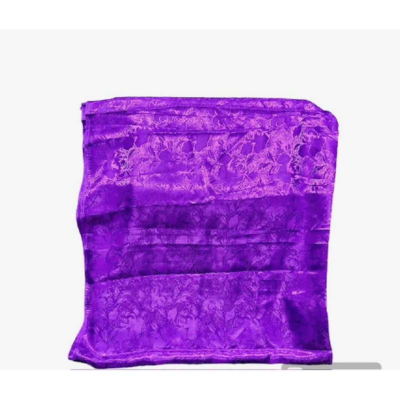 Purple Jacquard Floral - 2 Yds