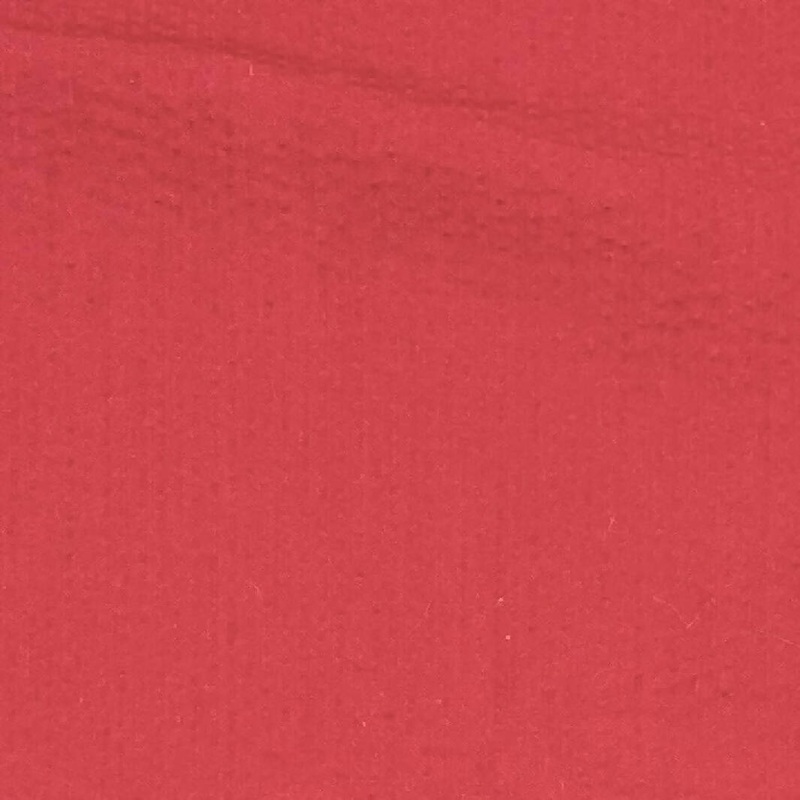 Red Cotton or Cotton Blend Seersucker - 1.75 Yds